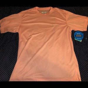 NWT Columbia men’s orange shirt.